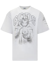 GCDS T-Shirt with Grim Reaper Print - COLLEZIONE TEAM EC | $store$
