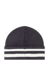 GCDS Black Wool Logo Beanie - COLLEZIONE TEAM EC | $store$