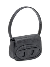 Diesel Black Shoulder Bag with Logo and Glitter Finish - COLLEZIONE TEAM EC | $store$