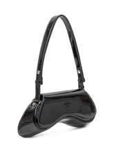 Diesel Black Patent Shoulder Bag - COLLEZIONE TEAM EC | $store$