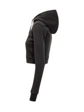 Felpa Diesel Crop con Cappuccio e Logo - Abbigliamento Donna | $store$