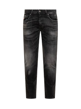 Diesel Slim Fit Jeans in Faded Black Denim - COLLEZIONE TEAM EC | $store$
