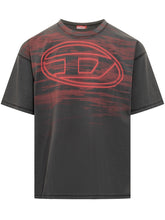 Oversized T-Shirt with Graphic Logo Diesel - COLLEZIONE TEAM EC | $store$