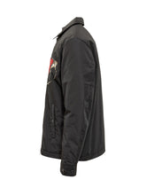 Diesel Black Jacket with Embroidered Logo - COLLEZIONE TEAM EC | $store$