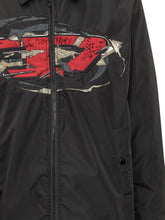 Diesel Black Jacket with Embroidered Logo - COLLEZIONE TEAM EC | $store$