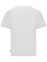Diesel White T-Shirt with Graphic Logo - COLLEZIONE TEAM EC | $store$