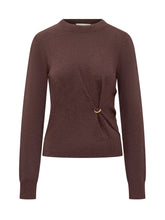 Isabel Marant Maglia Marrone con Dettaglio Laterale - Abbigliamento Donna | $store$