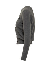 Marant Étoile Cardigan Grigio con Logo Ricamato - Abbigliamento Donna | $store$