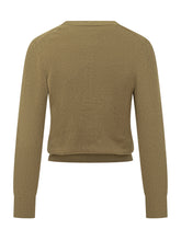 Marant Étoile Cardigan Verde con Logo Ricamato - Abbigliamento Donna | $store$