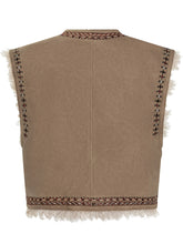 Gilet con Interno in Shearling di Isabel Marant Étoile - Abbigliamento Donna | $store$