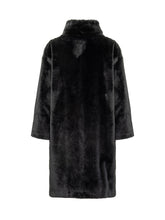 Herno Cappotto in Pelliccia Ecologica Nero - Abbigliamento Donna | $store$