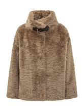 Herno Cappotto Corto in Shearling Sintetico Beige - Abbigliamento Donna | $store$