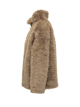 Herno Cappotto Corto in Shearling Sintetico Beige - Abbigliamento Donna | $store$