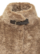 Herno Cappotto Corto in Shearling Sintetico Beige - Abbigliamento Donna | $store$