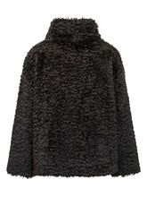 Herno Cappotto Corto in Shearling Sintetico Nero - Abbigliamento Donna | $store$