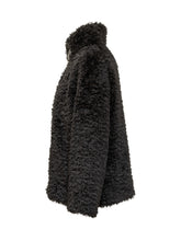 Herno Cappotto Corto in Shearling Sintetico Nero - Abbigliamento Donna | $store$