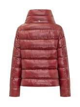 Herno Shiny Red Puffer Jacket with High Collar - COLLEZIONE TEAM EC | $store$