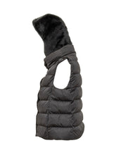 Herno Padded Vest with Faux Fur Hood - COLLEZIONE TEAM EC | $store$