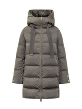 Herno Down Jacket with Hood and Maxi Drawstrings - COLLEZIONE TEAM EC | $store$
