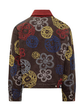 Kenzo Giacca in Cotone con Stampa Floreale Multicolore - Abbigliamento Uomo | $store$