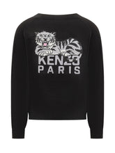 Kenzo Black Tiger Logo Cardigan for Men - COLLEZIONE TEAM EC | $store$