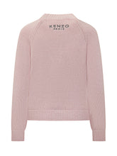 Kenzo Pink Sweater with Jacquard Flower - COLLEZIONE TEAM EC | $store$