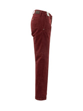 Re-Hash Bordeaux Slim Fit Pants - COLLEZIONE TEAM EC | $store$