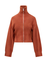 Maglia zip a coste The Attico cropped - Abbigliamento Donna | $store$