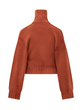 Maglia zip a coste The Attico cropped - Abbigliamento Donna | $store$