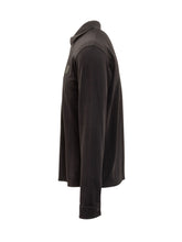 Stone Island Polo Manica Lunga con Logo Nero Uomo - Abbigliamento Uomo | $store$