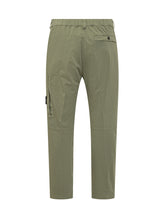 Stone Island Green Cargo Pants - COLLEZIONE TEAM EC | $store$