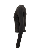 Iro black top with crossover neckline - COLLEZIONE TEAM EC | $store$