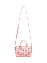 MCM Ella VI Boston Bag in Pink Visetos - COLLEZIONE TEAM EC | $store$
