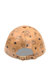 Cappellino MCM in Visetos Cognac - Accessori Uomo | $store$