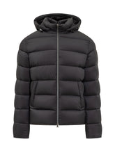Piumino Nero con Cappuccio Herno - Abbigliamento Uomo | $store$