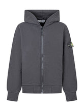 Stone Island Kids Felpa con Cappuccio Grigia - Abbigliamento Bambini | $store$