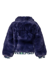 Stella McCartney Kids Blue Faux Fur Jacket - COLLEZIONE TEAM EC | $store$