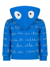 Stella McCartney Kids Blue Hoodie with Wave Print - COLLEZIONE TEAM EC | $store$