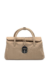 Santoni Borsa a Mano Beige in Pelle - Borse A Mano Donna | $store$