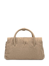 Santoni Borsa a Mano Beige in Pelle - Borse A Mano Donna | $store$