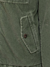 Fay Giacca in Velluto Verde con Collo Alto e Zip - Abbigliamento Uomo | $store$