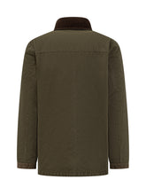 Fay Giacca Verde con Collo in Velluto e Ganci - Abbigliamento Uomo | $store$