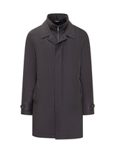 Fay Cappotto Nero con Collo Classico e Bottoni - Abbigliamento Uomo | $store$