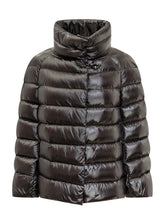 Fay Black Shiny Down Jacket with Iconic Hook - COLLEZIONE TEAM EC | $store$