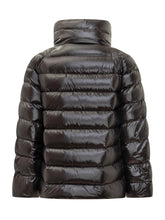 Fay Black Shiny Down Jacket with Iconic Hook - COLLEZIONE TEAM EC | $store$