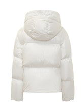 Fay White Down Jacket with Hood and Iconic Hooks - COLLEZIONE TEAM EC | $store$