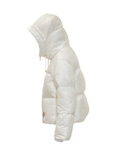 Fay White Down Jacket with Hood and Iconic Hooks - COLLEZIONE TEAM EC | $store$