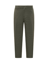 Thom Browne Pantaloni Verde Oliva in Cotone - Abbigliamento Uomo | $store$