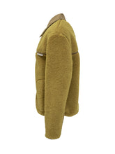 Ami Giacca in Shearling Giallo con Colletto a Contrasto - Abbigliamento Uomo | $store$