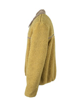 Ami Giacca in Shearling Giallo con Colletto a Contrasto - Abbigliamento Uomo | $store$
